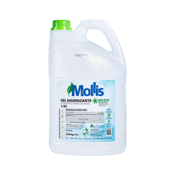 Gel Higienizador Para As Mãos Mollis 5L