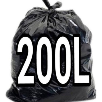 SACO LIXO PRETO 200L REFORÇADO