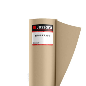 Bobina de Papel Semi Kraft - 40cm x 160MT x 60g - 4kg - Jussara