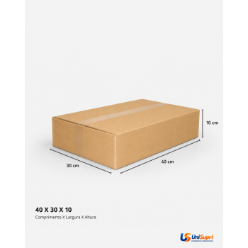 Caixa de Papelão 40x30x10 para E-commerce