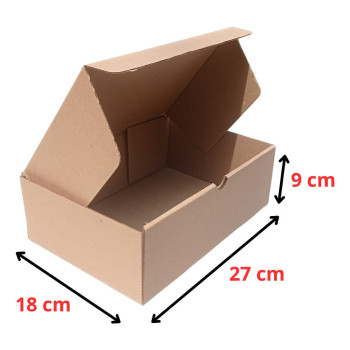 Caixas De Papelão Correios Sedex Pac Montável 27x18x9