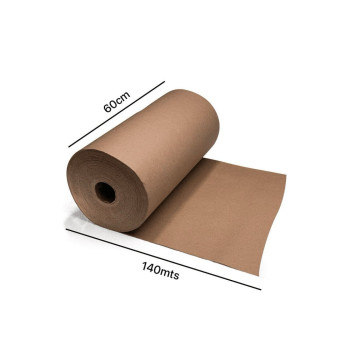 Bobina de Papel Semi Kraft - 60cm x 140MT x 80g - 7kg