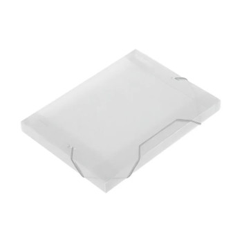 Pasta com Aba e Elástico Mini 20mm Cristal ACP