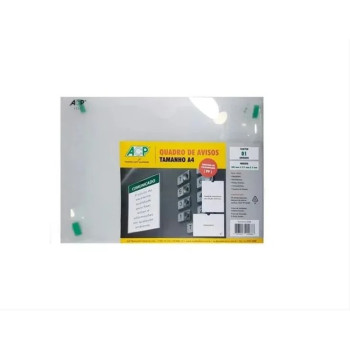 Protetor Para Quadro De Avisos A4 Horizontal - ACP