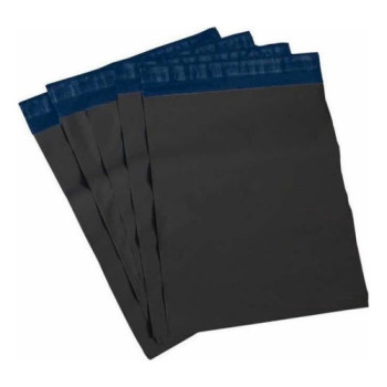 Sacos Envelope Segurança Embalagem Preto 24x28 - 1.000 unidades
