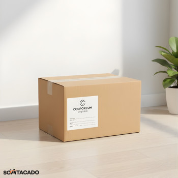 Caixas Maleta Simples Caixas De Papelão 19x12x12 - 25 Unidades